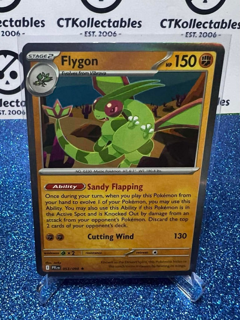 Flygon Holo Rare 053/094 Phantasmal Flames Pokemon