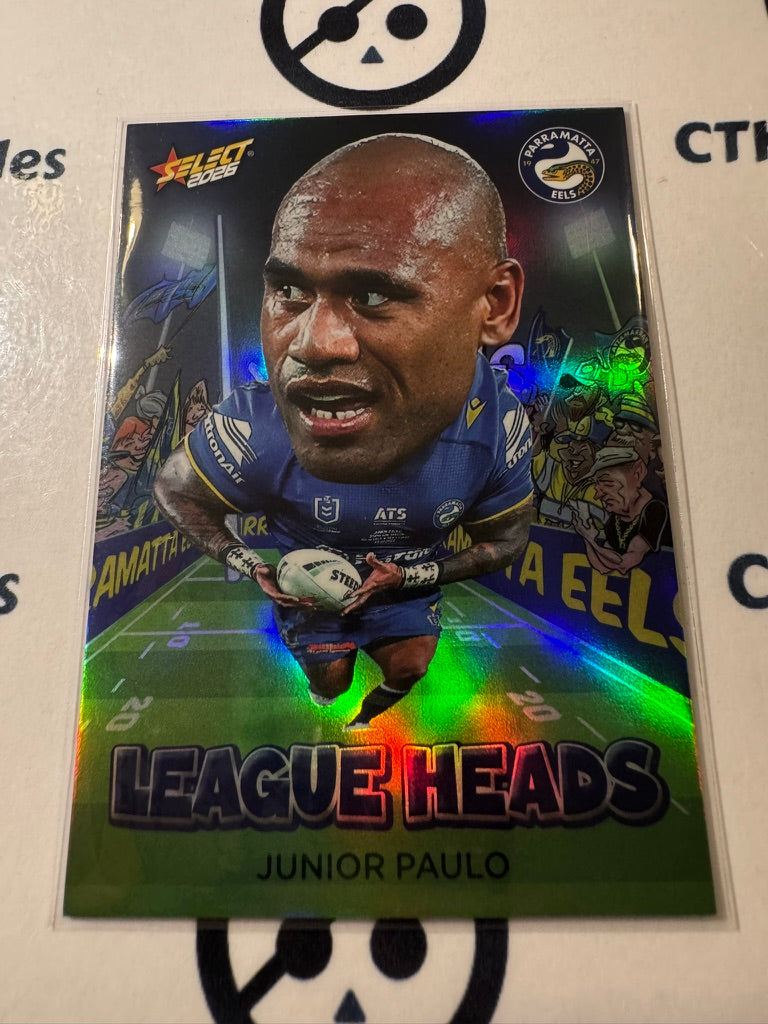 2026 Select NRL League Heroes League Heads #LH85 Junior Paulo Eels