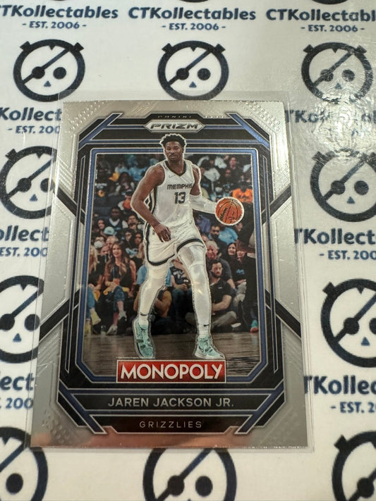 2022-23 NBA Panini Prizm Monopoly Jaren Jackson Jr. Base #45 Grizzlies