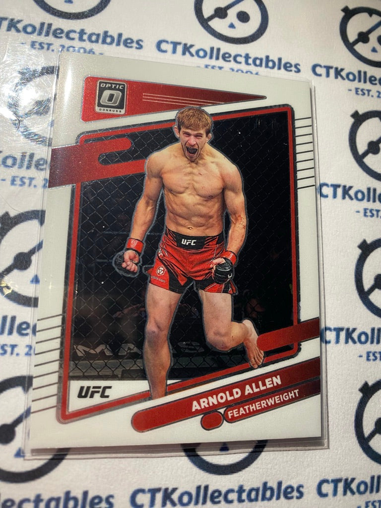 2022 UFC Panini Optic Base #53 Arnold Allen - Featherweight