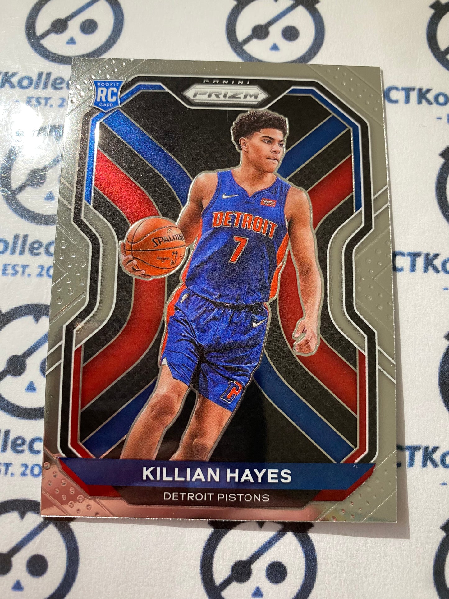 2020-21 Panini NBA Prizm Killian Hayes Rookie RC #270 Pistons