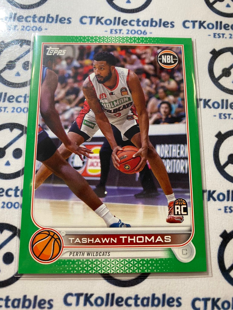 2022-23 Topps NBL Basketball Green Tashawn Thomas #59/99