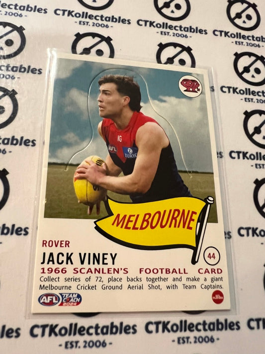 2024 AFL Teamcoach Scanlens Die-Cut Jack Viney #44 Demons