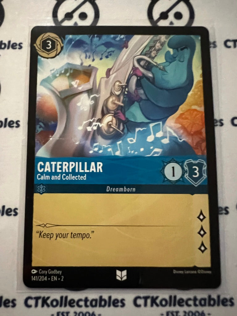 2024 Disney Lorcana Floodborn Non-Foil #141 Caterpillar, Calm and Collected