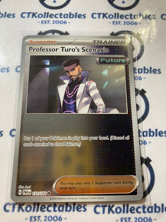 Professor Turo's Scenario Reverse Holo #171/182 2023 Paradox Rift Pokémon