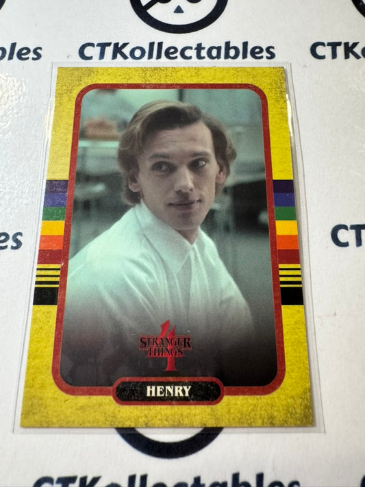 2023 Topps Stranger Things Season 4 #1 Yellow Henry Creal