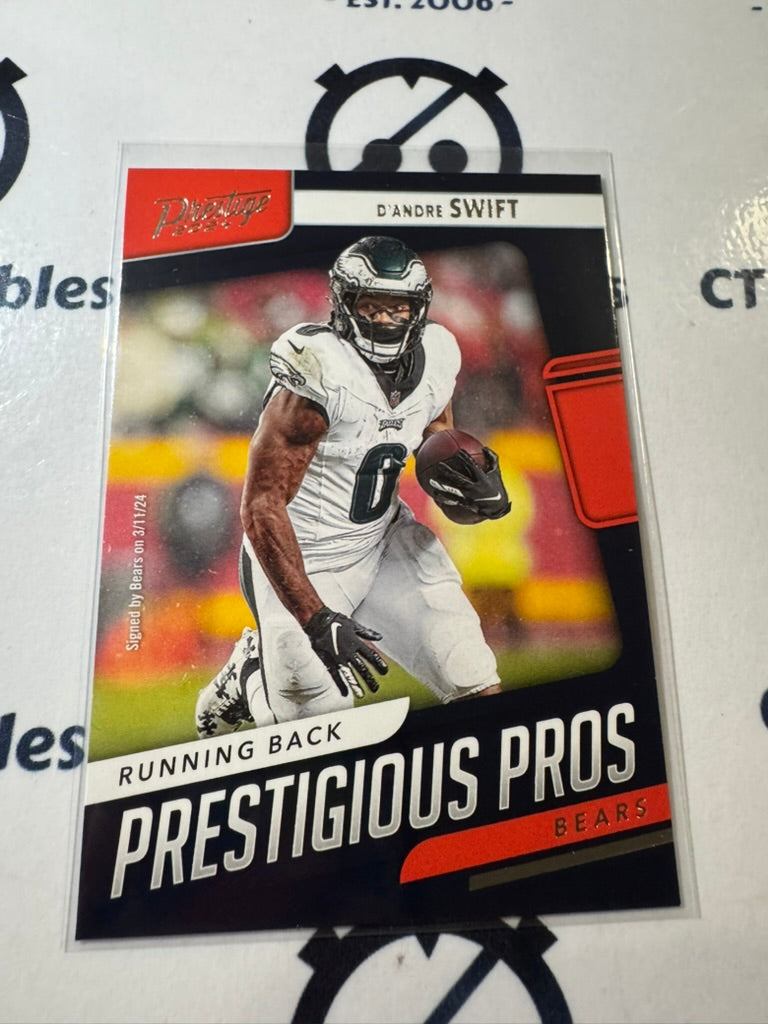 2024 NFL Prestige D'Andre Swift Prestigious Pros #PP-DST Bears