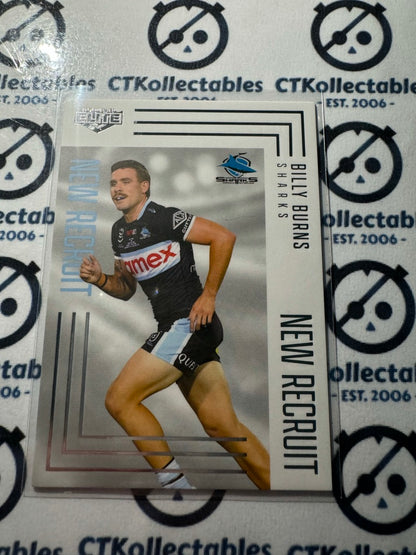 2024 NRL TLA Elite New Recruit - Billy Burns NR07 Sharks