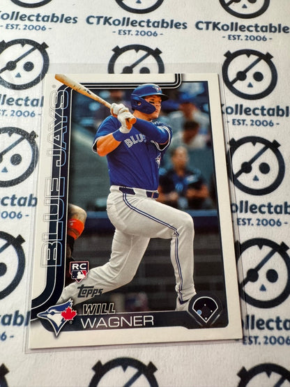 2025 Topps Series 2 Baseball Will Wagner rookie RC #430 Blue Jays