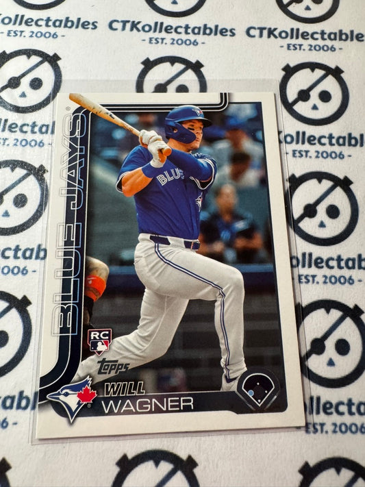 2025 Topps Series 2 Baseball Will Wagner rookie RC #430 Blue Jays
