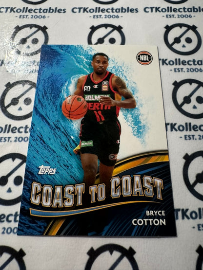 2023-24 Topps NBL Bryce Cotton Coast to coast #CC-21 Wildcats