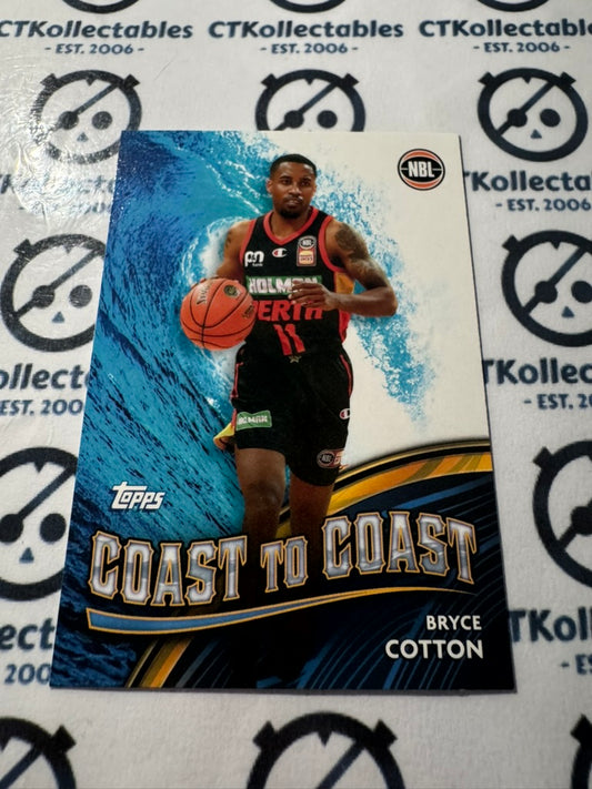 2023-24 Topps NBL Bryce Cotton Coast to coast #CC-21 Wildcats