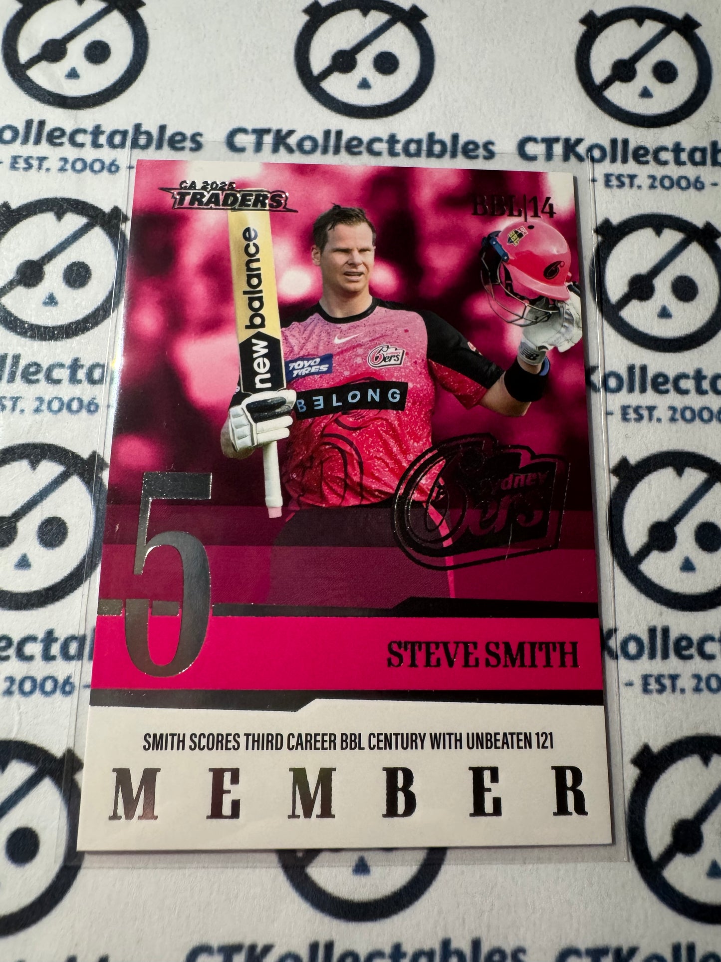 2025/26 CA Cricket Traders Steve Smith Season To Remember STR 21/24