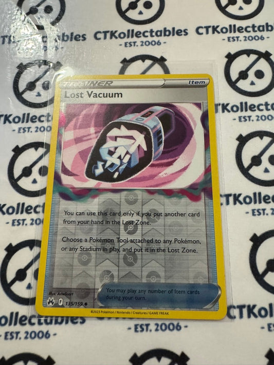 Lost Vacuum Reverse Holo #135/159 2023 Crown Zenith Pokémon Card