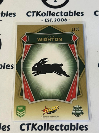 2026 Select NRL League Heroes Luminous Base #L156 Jack Wighton Rabbitohs