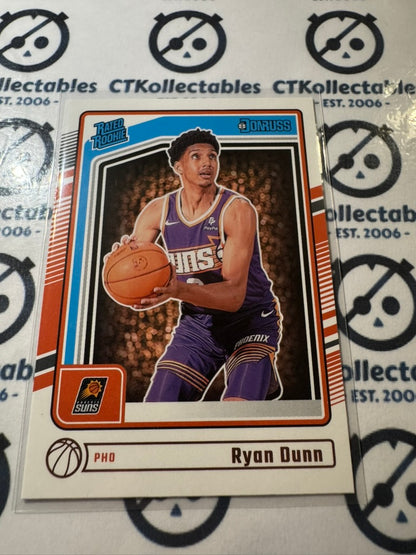 2024-25 NBA Panini Donruss Ryan Dunn Rated rookie RC #214 Suns