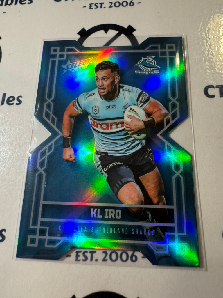 2026 Select NRL League Heroes Colours Diecut #CD143 KL Iro Sharks