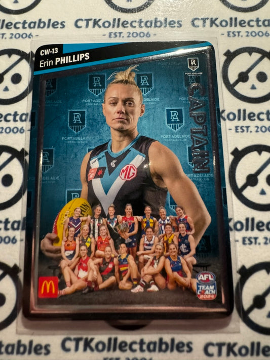 2024 AFL Teamcoach Maccas Captain Silver - Erin Phillips CW-13 Power