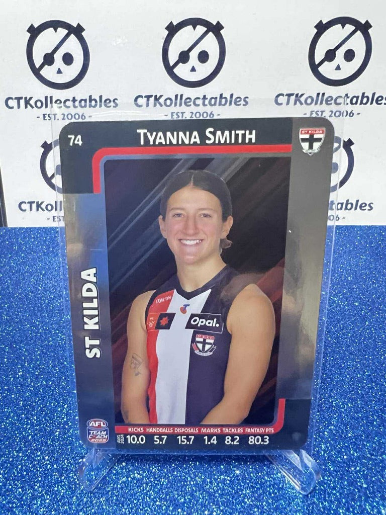 2025 AFLW Teamcoach Silver #74 Tyanna Smith Saints