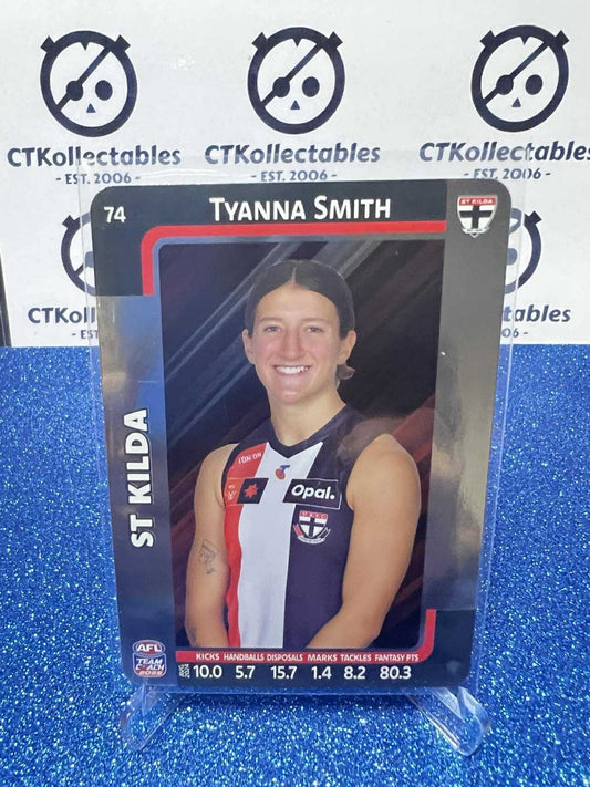 2025 AFLW Teamcoach Silver #74 Tyanna Smith Saints