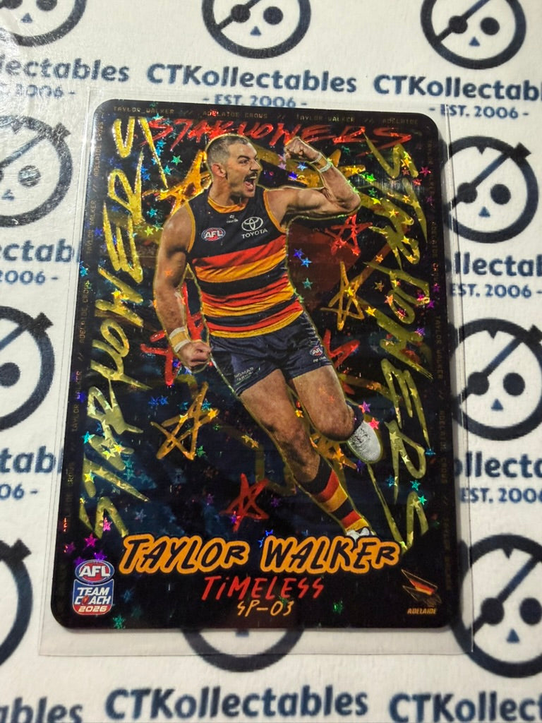 2026 Teamcoach AFL Team Star Powers Taylor Walker SP03 Crows