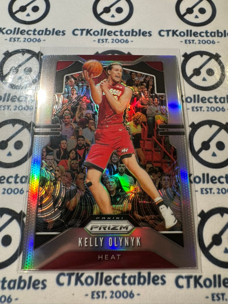 2019-20 NBA Panini Prizm Kelly Olynyk Silver Prizm #146 Heat