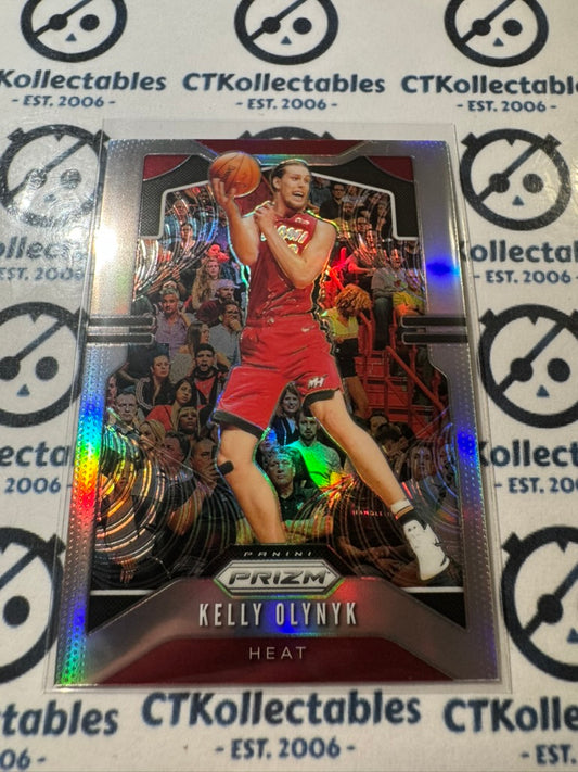 2019-20 NBA Panini Prizm Kelly Olynyk Silver Prizm #146 Heat