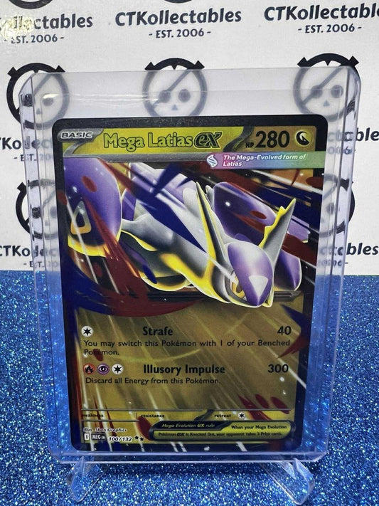 Mega Latias EX Double Rare #100/132 Mega Evolution Pokemon