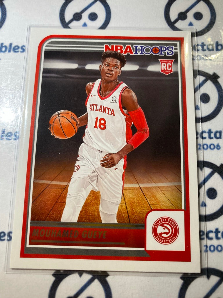 2023-24 Panini NBA HOOPS Mouhamed Gueye rookie card RC #233 Hawks