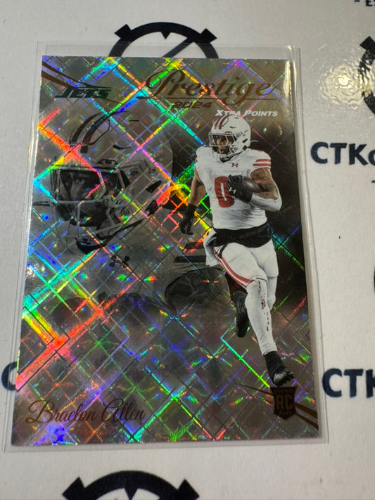 2024 NFL Prestige Diamond Xtra Points Rookie #365 Braelon Allen New York Jets