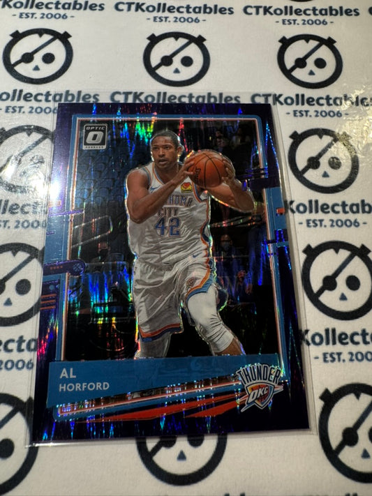 2020-21 NBA Donruss Optic Al Horford Purple Shimmer Prizm #22 OKC