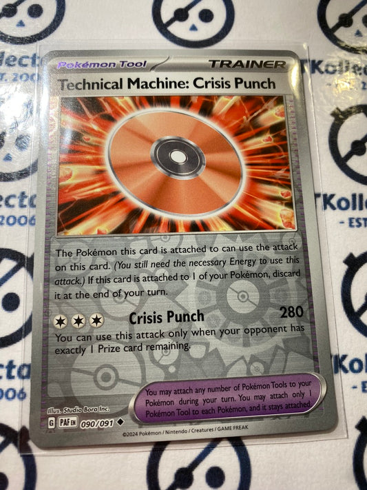 Technical machine reverse holo #090/091 2024 Paldean Fates Pokemon Card