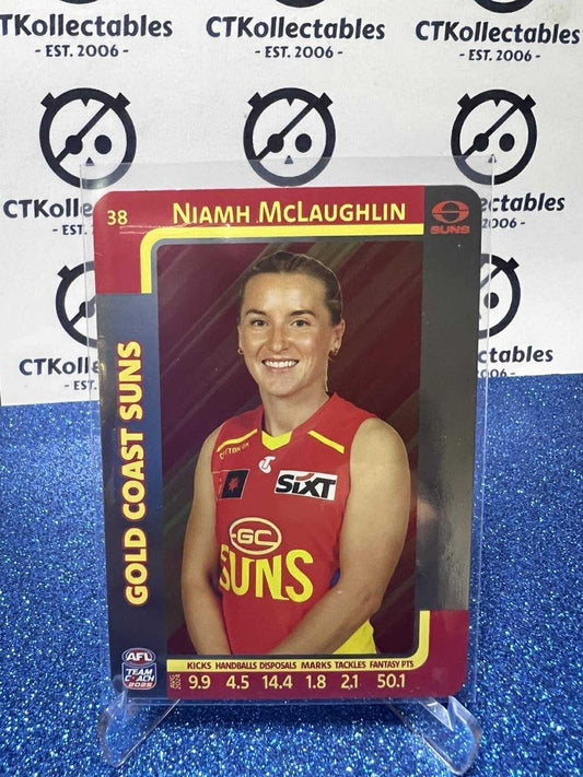2025 AFLW Teamcoach Silver #38 Niamh McLaughlin Suns