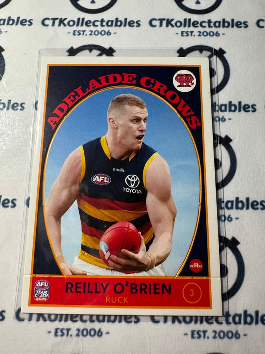 2025 AFL Teamcoach Reilly O'Brien Scanlens die cut #3 Crows