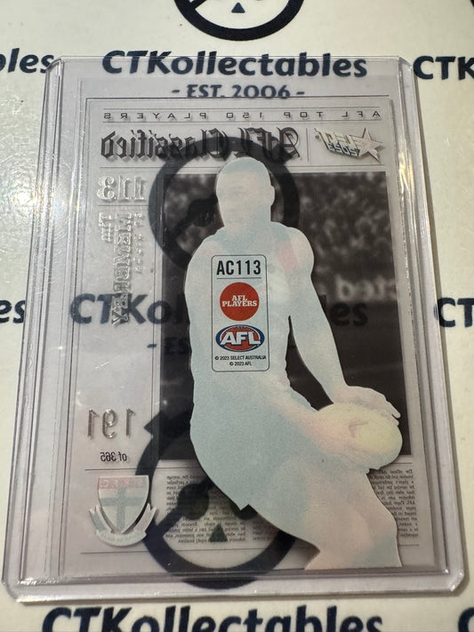 2023 AFL Footy Stars Tim Membrey AC113 Classified #191/365 Saints