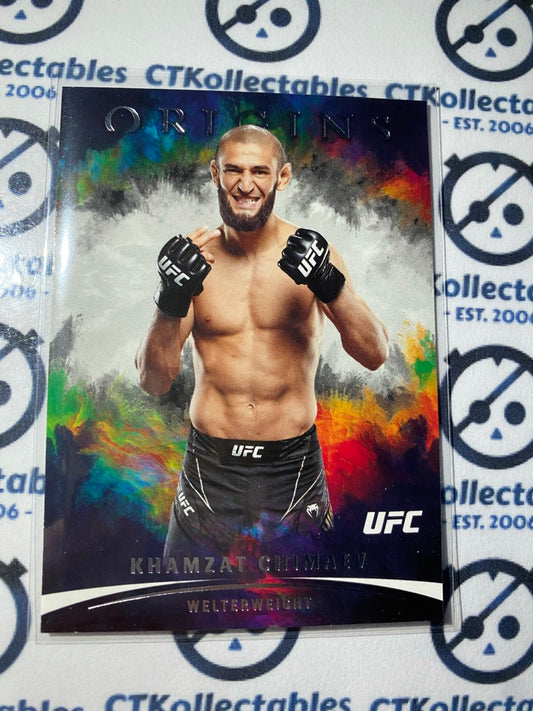 2022 UFC Panini Chronicles Origins Khamzat Chimaev #138