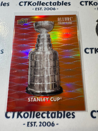2023-24 NHL Allure Stanley Cup Color Flow Red-Orange #CF-34