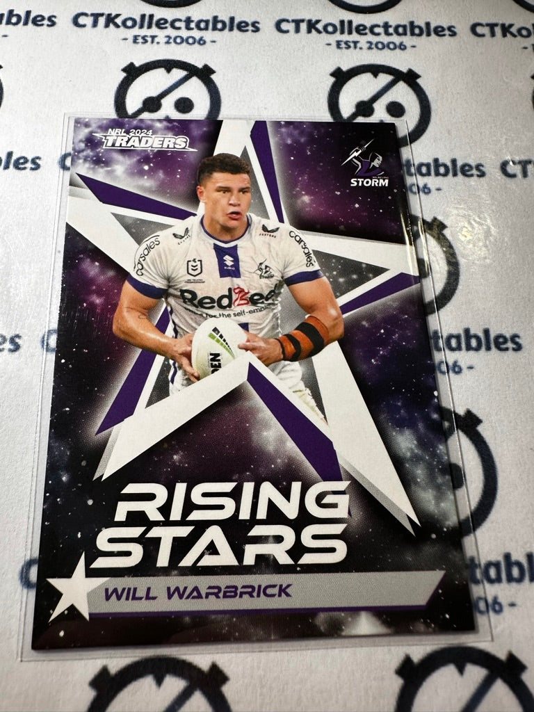 2024 TLA NRL Traders Rising Star - Will Warbrick RS32/71 Storm