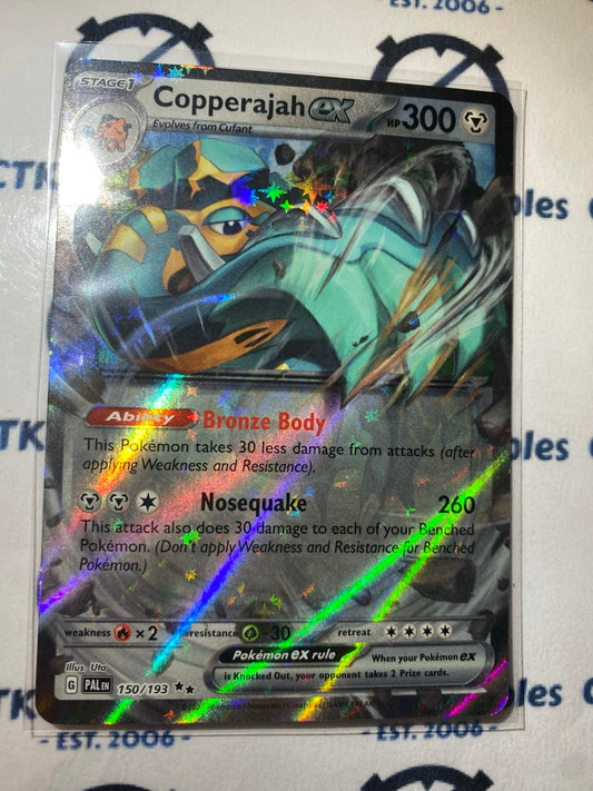 Copperajah EX #150/193 2023 Scarlet & Violet Paldea Evolved Pokemon Card