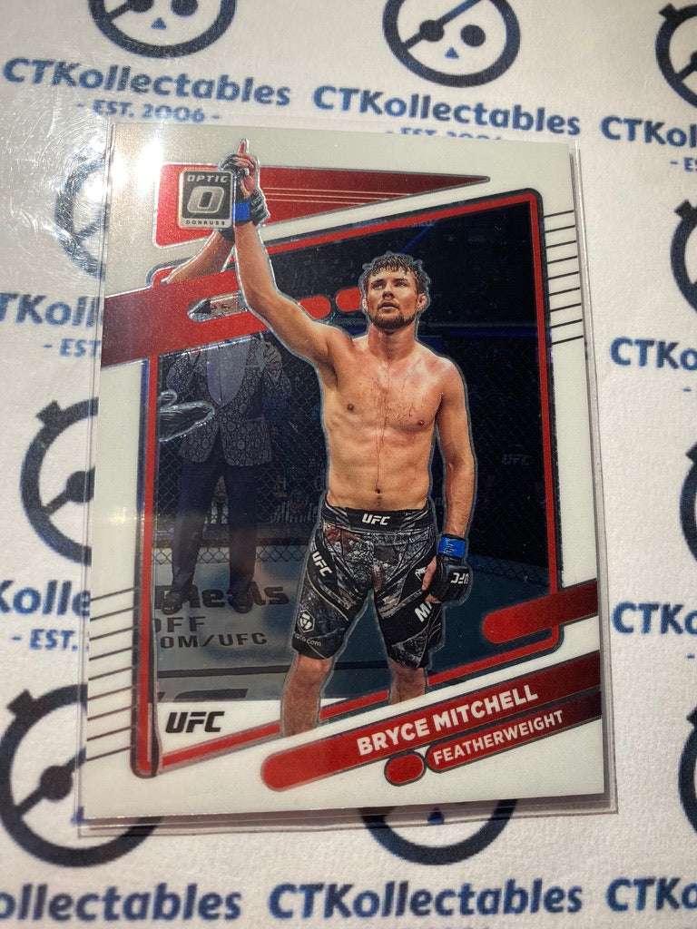 2022 UFC Panini Optic Base #39 Bryce Mitchell - Featherweight