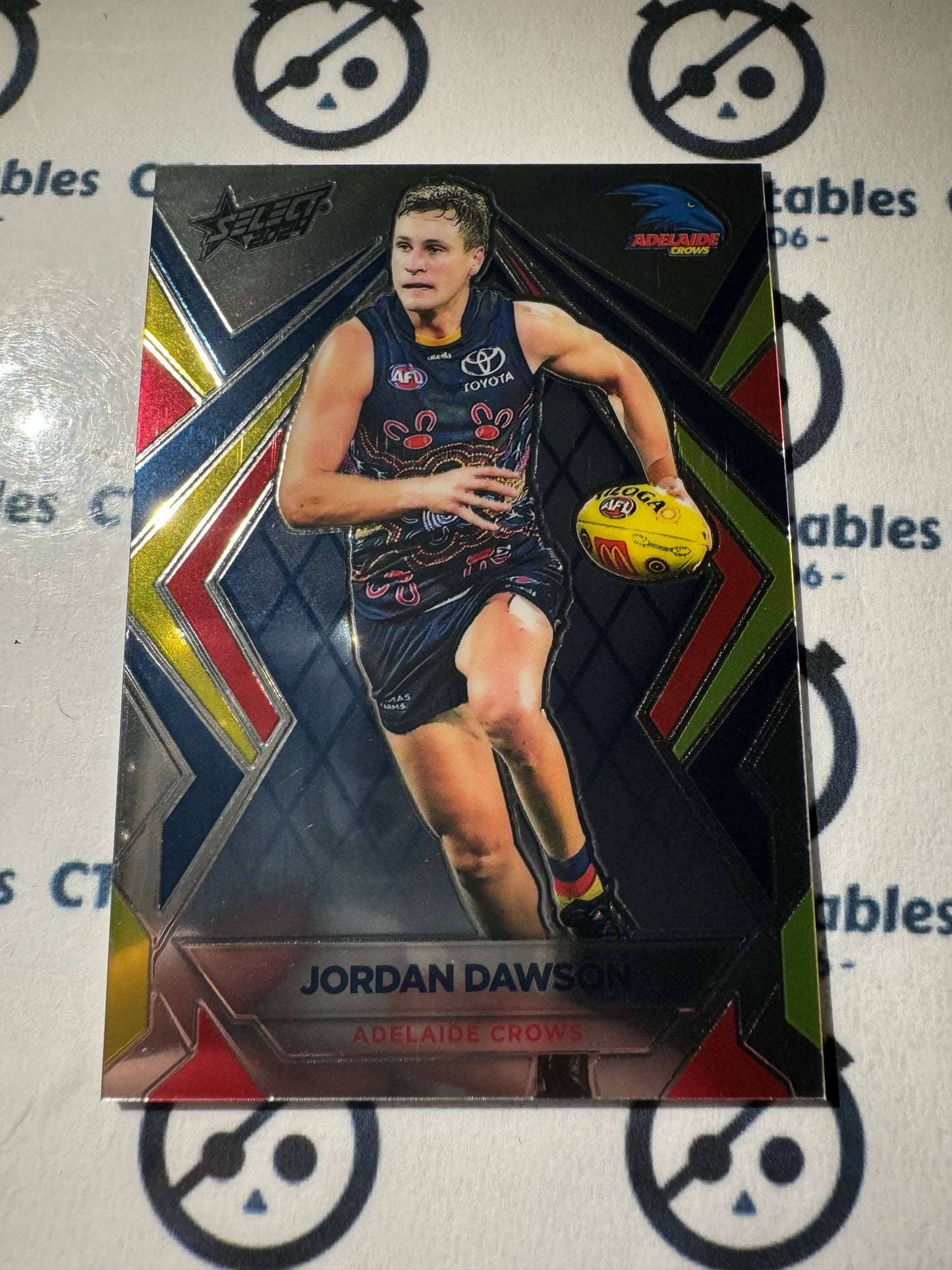 2024 AFL Footy Stars - Luminous Base #L1 Jordan Dawson Crows