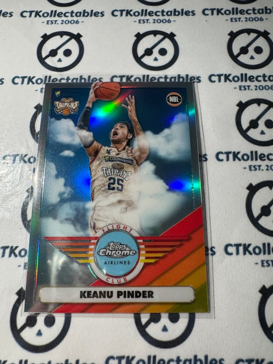 2022-23 Topps NBL Chrome Keanu Pinder FLIGHT CLUB FC-5 Taipans