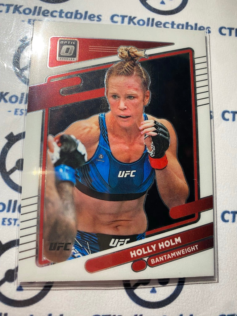 2022 UFC Panini Optic Base #25 Holly Holm - Bantamweight