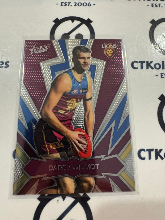 2025 AFL Footy Stars Luminous Darcy Wilmot Lightning gold #LT24 Lions #389/399
