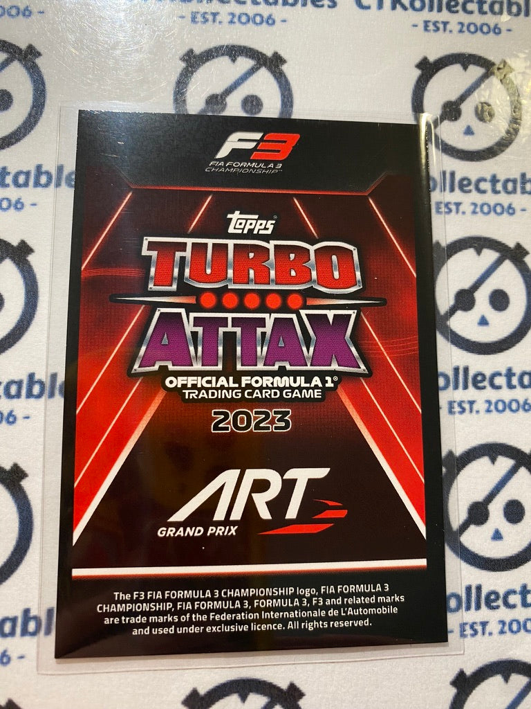 2023 Topps Turbo Attax F1 -Foil Victor Martins 2022 F3 Champion #309