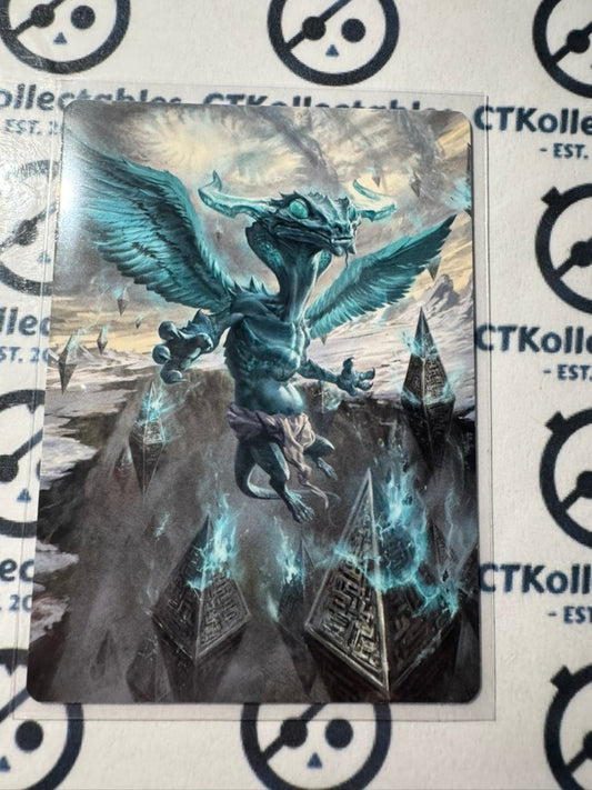 MTG Tarkir Dragonstorm 47/54 Ugin, Eye of the Storms Art Series