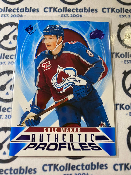 2020-21 SP Authentic Cale Makar SP Rookie Authentic Profiles #AF-8 Avalanche