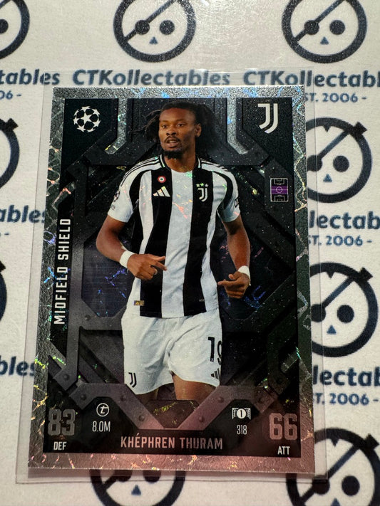 24/25 TOPPS MATCH ATTAX Khephren Thuram Midfield Shield #318