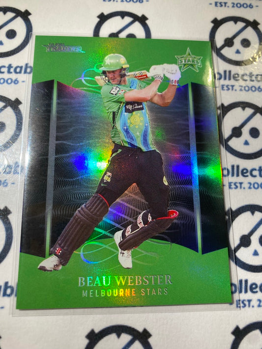 2023/2024 TLA Cricket Traders Silver Parallel Beau Webster #P110