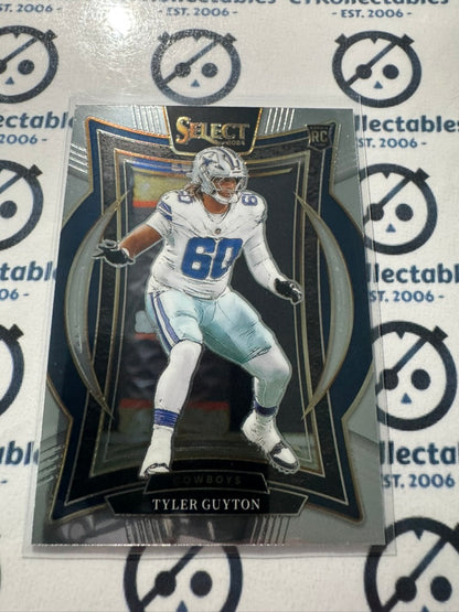 2024 NFL Select #69 Tyler Guyton Dallas Cowboys Rookie Concourse RC
